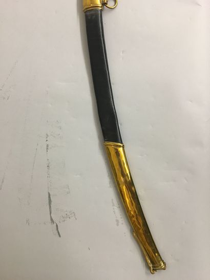 Sabre d'officier d'état-major, garde à une...