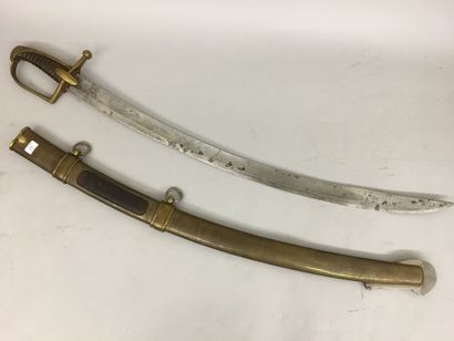 Sabre de chasseur à cheval de la garde impériale,...