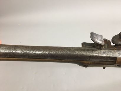 Fusil à silex de marine probablement des...