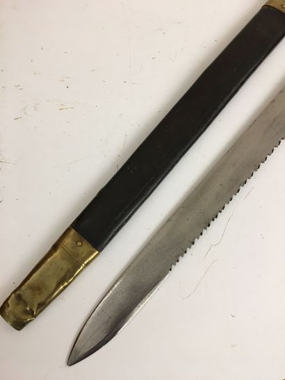 Glaive du génie de type 1831, lame à dents...
