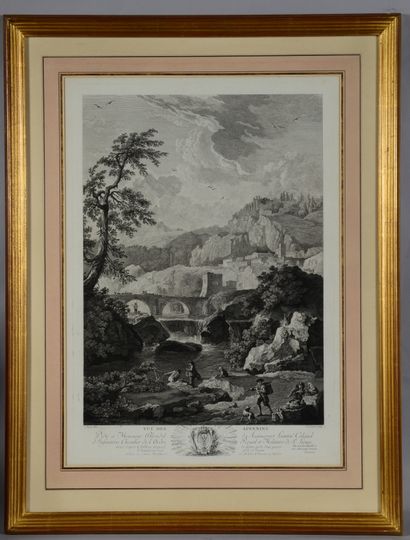 Joseph VERNET (1714-1789) d'après - Vue des...