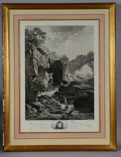 Joseph VERNET (1714-1789) d'après - Vue des...