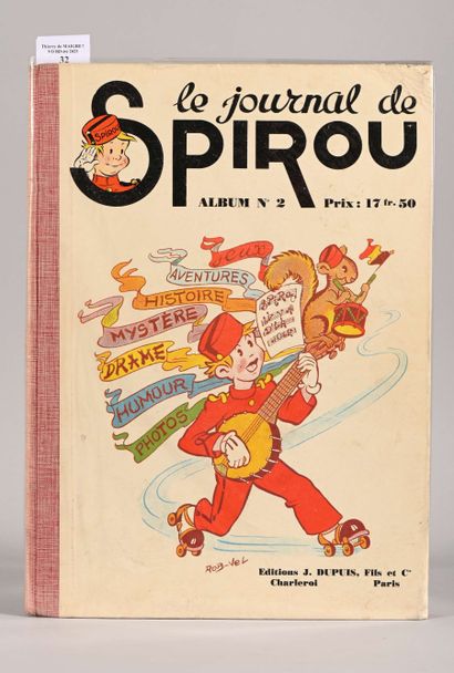 JOURNAL DE SPIROU
Reliure 2 avant guerre...