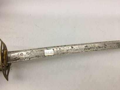 Sabre petit Montmorency de bas officier d'infanterie...