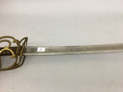 Sabre petit Montmorency de bas officier d'infanterie...