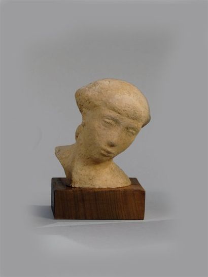 MORLAIX Émile (1909-1990)
« Tête penchée...