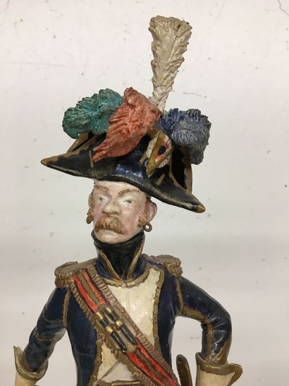 2 statuettes en faïence par Bernard Belluc...