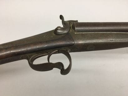 Fusil de chasse à broche à double canon en...