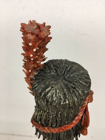 2 statuettes en faïence par Bernard Belluc...