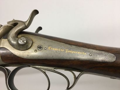 Fusil de chasse à percussion centrale à chien...