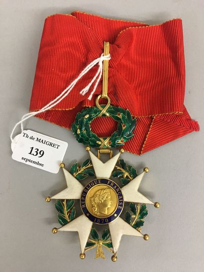 Croix de commandeur de l'Ordre de la Légion...