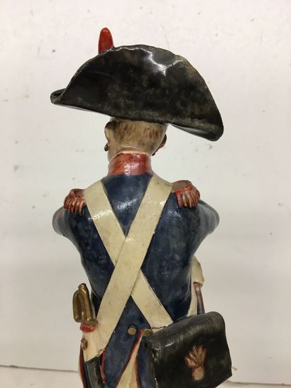 Statuette en faïence par Bernard Belluc (né...