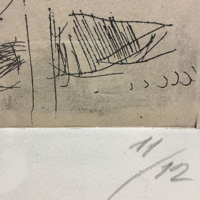 GIACOMO MANZU (1908-1991) Modèle et artiste,...
