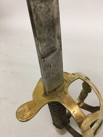 Sabre de chasseur à cheval de type 1790,...
