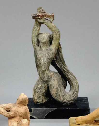 MORLAIX Émile (1909-1990)
« Sirène bras levée...