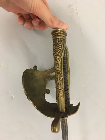 Sabre de gendarme de la maison du roi, garde...