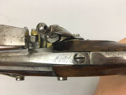 Pistolet de cavalerie, modèle an XIII, canon...