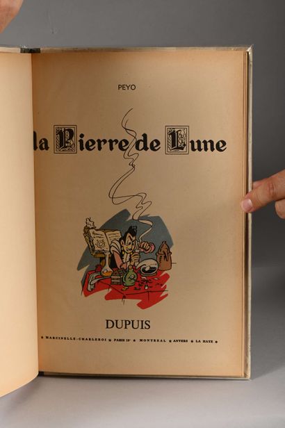 PEYO
Johan et Pirlouit
La pierre de lune
Edition...