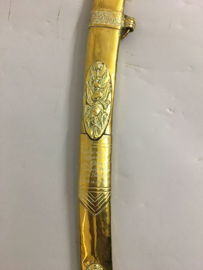 Sabre d'officier supérieur de cavalerie légère,...