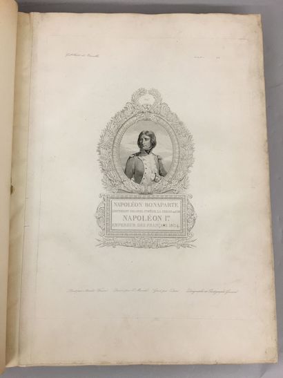 Important recueil de gravures concernant...