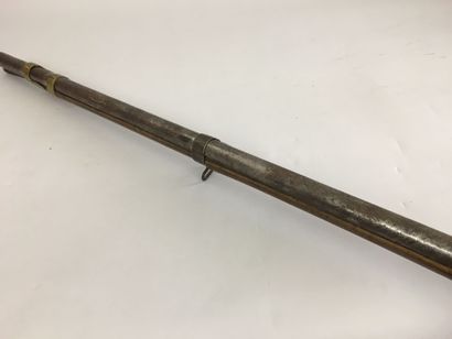 Fusil à silex de marine probablement des...