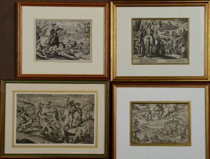 Antonio TEMPESTA (1555-1630) - Scènes de...