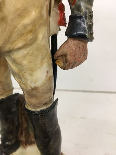 2 statuettes en faïence par Bernard Belluc...