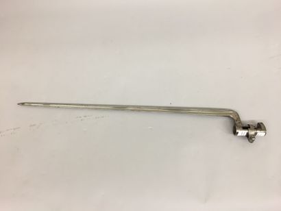 Une baïonnette à douille, modèle 1847 pour...