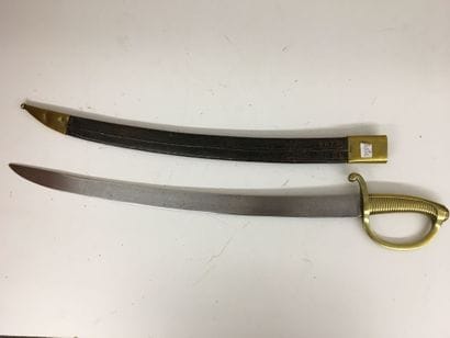 Briquet d'Infanterie, modèle an XI, lame...