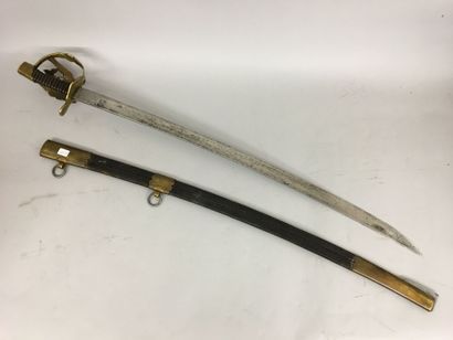 Sabre de chasseur à cheval de type 1790,...
