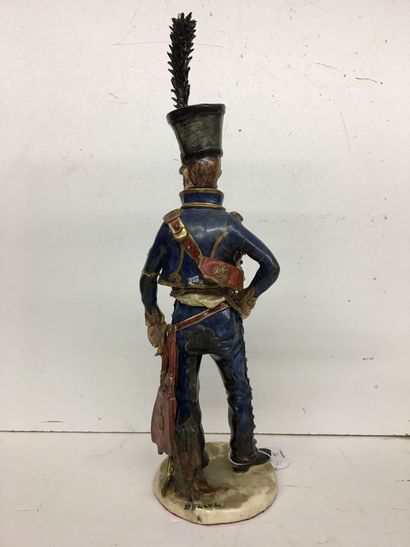Statuette en faïence par Bernard Belluc (né...