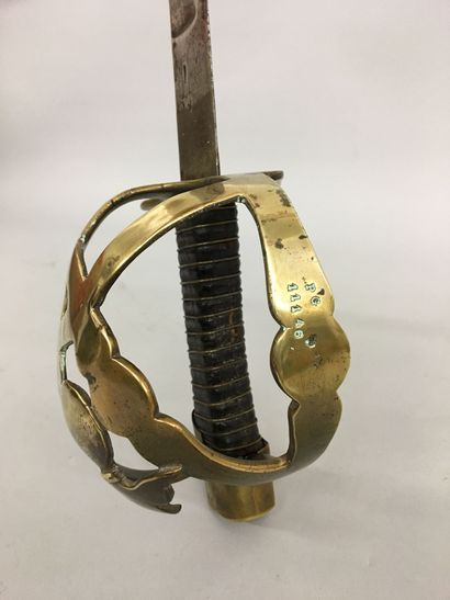Sabre de chasseur à cheval de type 1790,...