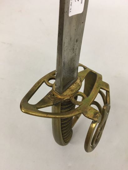 Sabre petit Montmorency de bas officier d'infanterie...