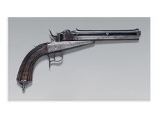 Pistolet à répétition par gravité système...