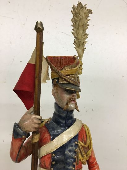 2 statuettes en faïence par Bernard Belluc...