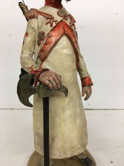 2 statuettes en faïence par Bernard Belluc...
