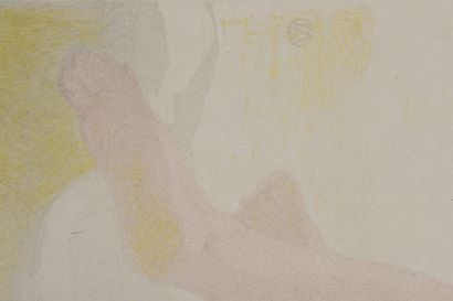 Maurice DENIS (1870-1943) Nymphe couronnée...