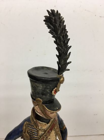Statuette en faïence par Bernard Belluc (né...