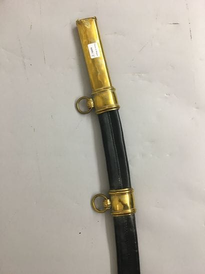 Sabre d'officier d'état-major, garde à une...