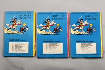 PEYO
Johan et Pirlouit
Ensemble de 6 albums...