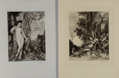 Félix BRACQUEMOND (1833-1914) Les Fables...