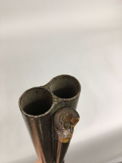 Fusil de chasse à silex, transformé à percussion,...