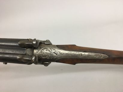 Petite carabine de chasse à broche à double...