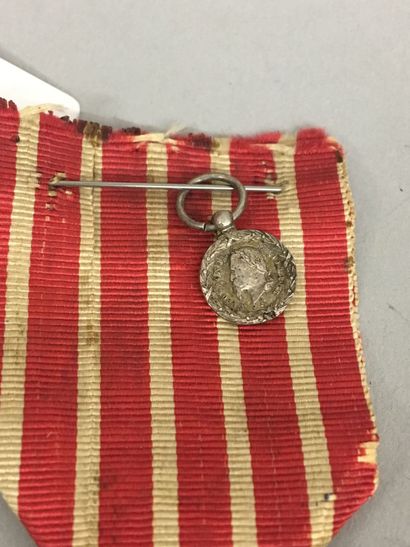 Une médaille de la Campagne d'Italie (1859),...