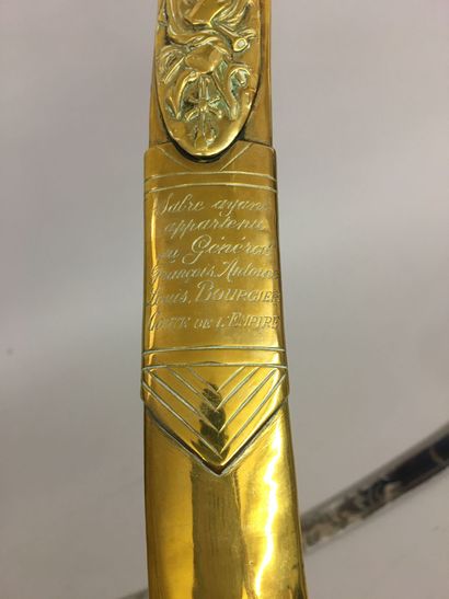Sabre d'officier supérieur de cavalerie légère,...