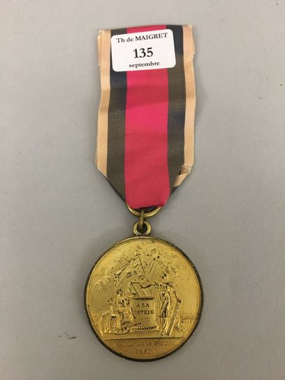 Médaille de la Confédération des françois,...