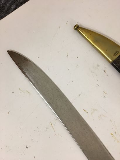 Briquet d'Infanterie, modèle an XI, lame...