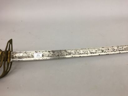 Sabre petit Montmorency de bas officier d'infanterie...