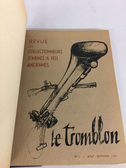 Revue le Tromblon, complet n°1 à 7, reliure...