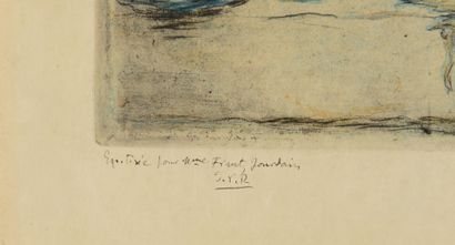 Jean-François RAFFAELLI (1850-1924) Le jardin...